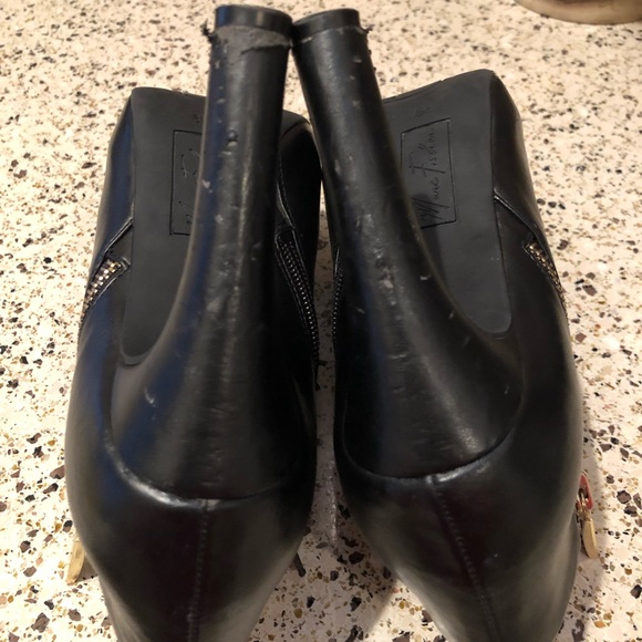 Marc Fisher Leather Ankle Boots - Picture 6 of 8